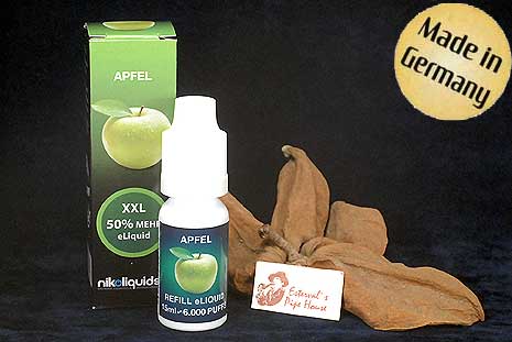 Niko Liquids E-Shisha "Green" Apple 15ml